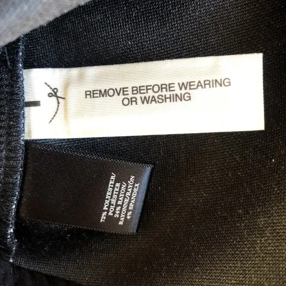 NWT Ann Taylor Peplum Small Short Sleeve Gray Tweed Crew Neck Casual Zip - Picture 8 of 9